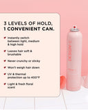 DESIGNME HOLD.ME Three-Way Hairspray Travel Size 69ml NWOB