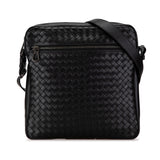 Intrecciato Crossbody Black - Lab Luxury Resale