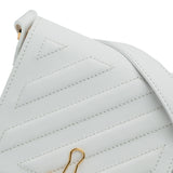 Baby Binder Clip Crossbody Bag White - Lab Luxury Resale