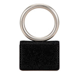 Micro Pouch Crystal Handbag Black - Lab Luxury Resale