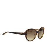 Dior Round Tinted Sunglasses Brown