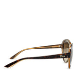 Round Tinted Sunglasses Brown - Lab Luxury Resale