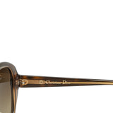 Round Tinted Sunglasses Brown - Lab Luxury Resale