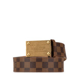 Louis Vuitton Damier Ebene Inventeur Reversible Belt