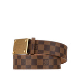 Damier Ebene Inventeur Reversible Belt Brown - Lab Luxury Resale