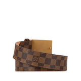 Damier Ebene Inventeur Reversible Belt Brown - Lab Luxury Resale