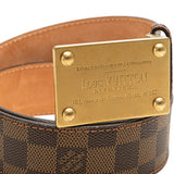 Damier Ebene Inventeur Reversible Belt Brown - Lab Luxury Resale