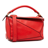 Small Puzzle Satchel Red - Lab Luxury Resale