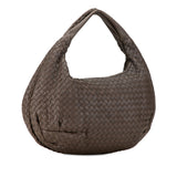 Medium Intrecciato Belly Hobo Brown - Lab Luxury Resale