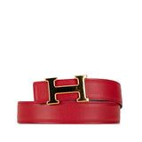 Constance Reversible Belt Red - Lab Luxury Resale