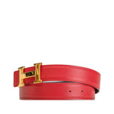 Constance Reversible Belt Red - Lab Luxury Resale