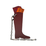 Box Calf Boots Presents Bag Charm Red - Lab Luxury Resale