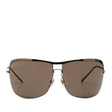 Oversized Square Tinted Sunglasses Brown - Lab Luxury Resale