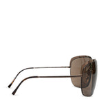 Oversized Square Tinted Sunglasses Brown - Lab Luxury Resale