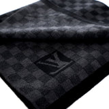 Damier Wool Scarf Gray - Lab Luxury Resale