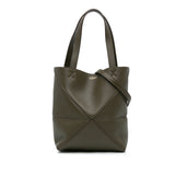 Mini Puzzle Fold Tote Brown - Lab Luxury Resale