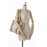 Medium Canvas Woody Tote Brown - Lab Luxury Resale