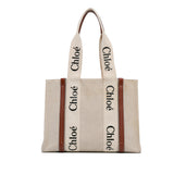 Medium Canvas Woody Tote Brown - Lab Luxury Resale