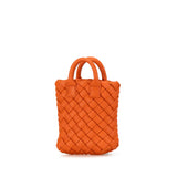 Nappa Intrecciato Maxi Cabat Bag Charm Orange - Lab Luxury Resale