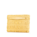 Nappa Gaufre Clutch Yellow - Lab Luxury Resale