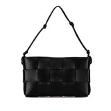 Maxi Intrecciato Cassette Pouch on Strap Black - Lab Luxury Resale