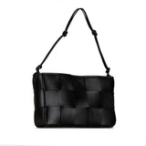 Maxi Intrecciato Cassette Pouch on Strap Black - Lab Luxury Resale