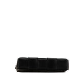 Maxi Intrecciato Cassette Pouch on Strap Black - Lab Luxury Resale