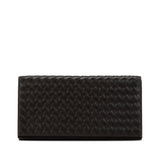 Intrecciato Leather Long Wallet Brown - Lab Luxury Resale