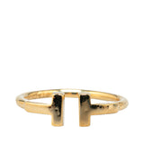 Tiffany 18K Yellow Gold T Wire Ring Size 5