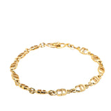 Gold Plated CD Chain Bracelet Gold - Lab Luxury Resale