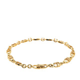 Gold Plated CD Chain Bracelet Gold - Lab Luxury Resale