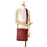 Anagram Leather Crossbody Red - Lab Luxury Resale