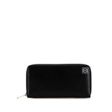 Amazona Zip Around Leather Wallet Black - Lab Luxury Resale