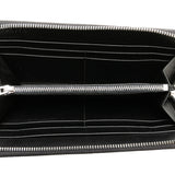 Amazona Zip Around Leather Wallet Black - Lab Luxury Resale