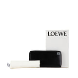 LOEWE Amazona Zip Around Leather Wallet Black