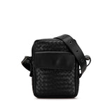 Intrecciato Crossbody Black - Lab Luxury Resale