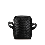 Intrecciato Crossbody Black - Lab Luxury Resale