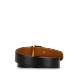 Interlocking GG Leather Belt Black - Lab Luxury Resale