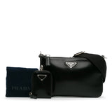 Leather Crossbody Bag Black - Lab Luxury Resale