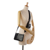 Leather Crossbody Bag Black - Lab Luxury Resale