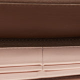 Intrecciato Zip Around Long Wallet Pink - Lab Luxury Resale