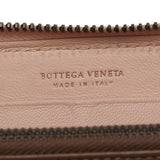 Intrecciato Zip Around Long Wallet Pink - Lab Luxury Resale