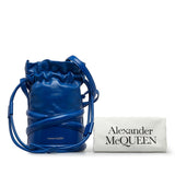 Small The Curve Bucket Bag Blue - Lab Luxury Resale