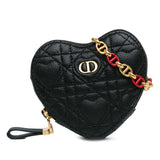 DiorAmour Caro Heart Pouch with Chain Black - Lab Luxury Resale