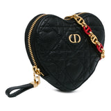 DiorAmour Caro Heart Pouch with Chain Black - Lab Luxury Resale