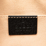 Mini Leather Ophidia Crossbody Bag Black - Lab Luxury Resale