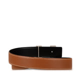 Constance H Reversible Belt Brown - Lab Luxury Resale