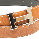 Constance H Reversible Belt Brown - Lab Luxury Resale