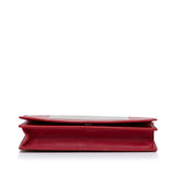 Frame Leather Wallet on Chain Red - Lab Luxury Resale