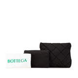 Nylon Intrecciato Padded Tech Cassette Clutch Black - Lab Luxury Resale